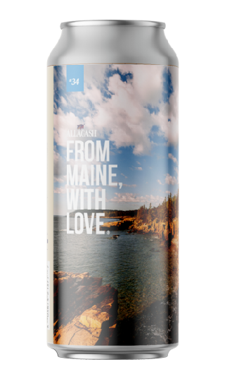 From maine With Love #34 from Allagash Brewing Company