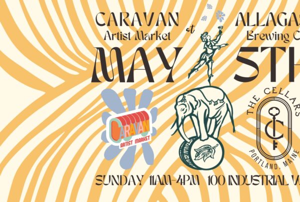 Caravan Artist Market poster