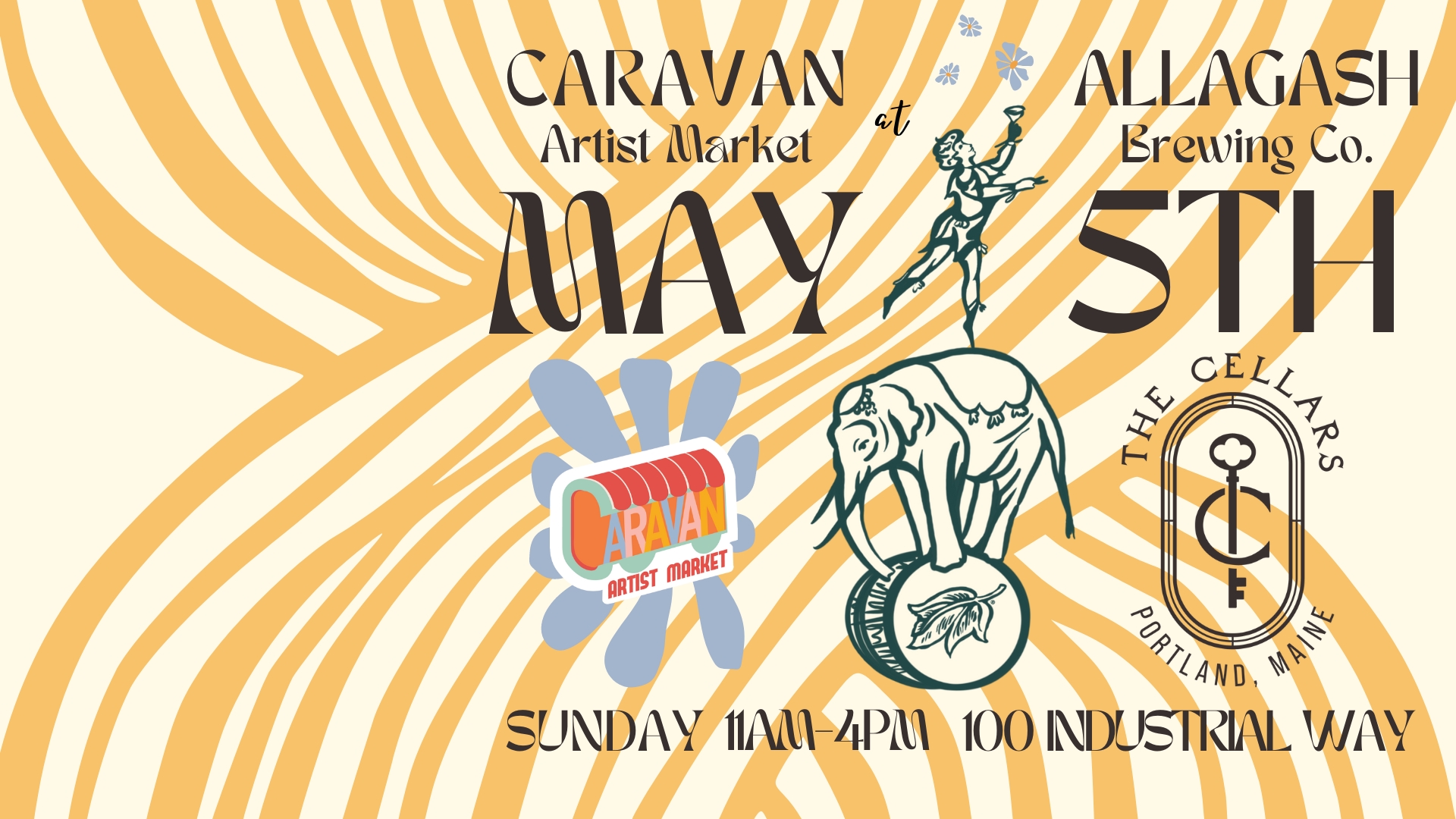 Caravan Artist Market poster
