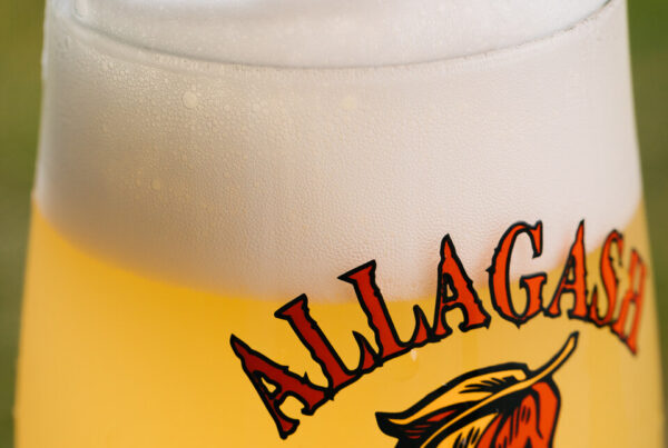 Allagash White in a chalice