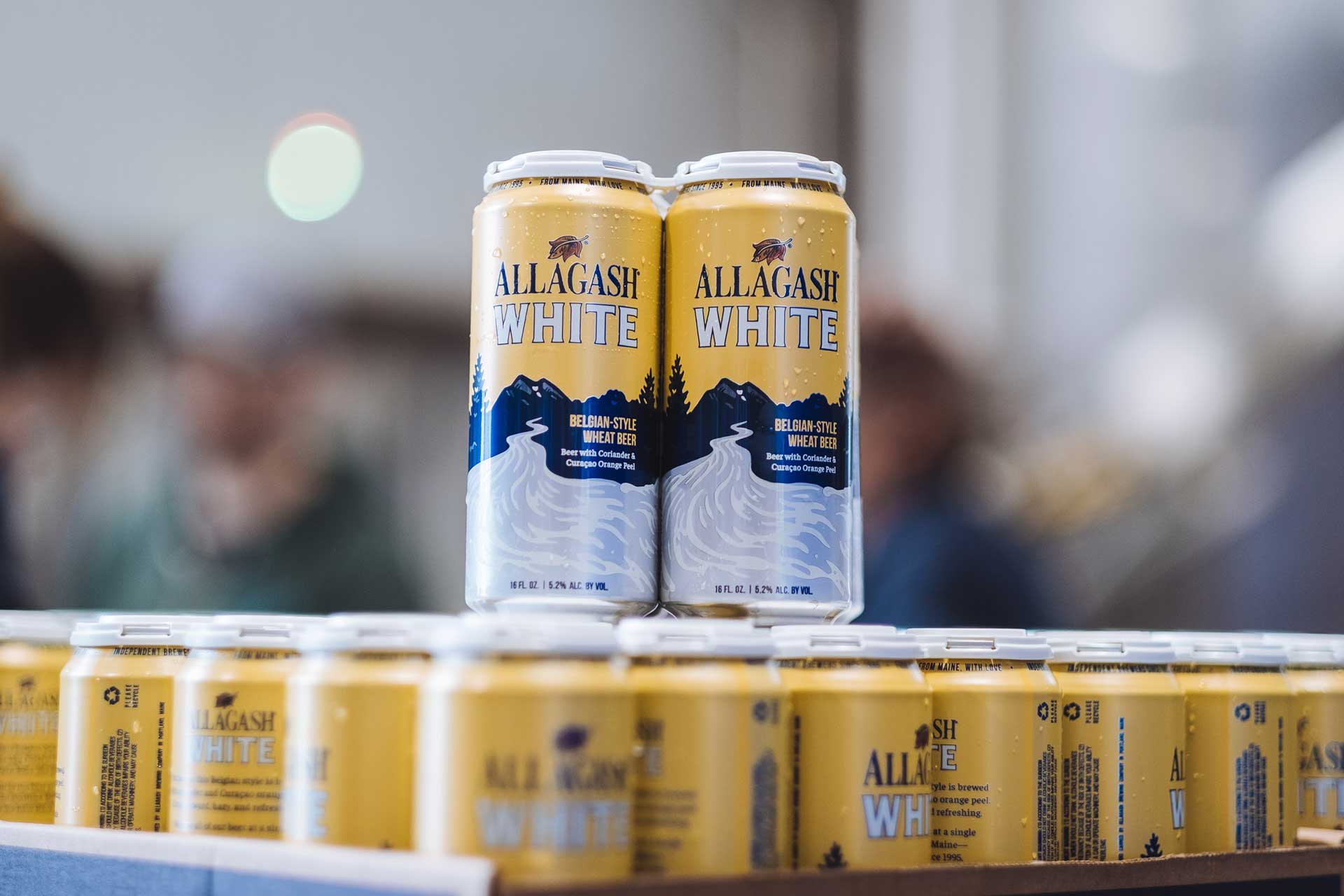 Allagash White four pack of 16 oz. cans
