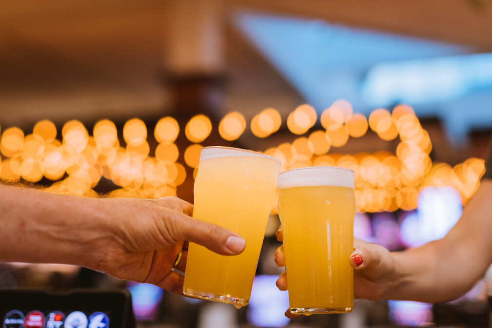 A cheers of Allagash White