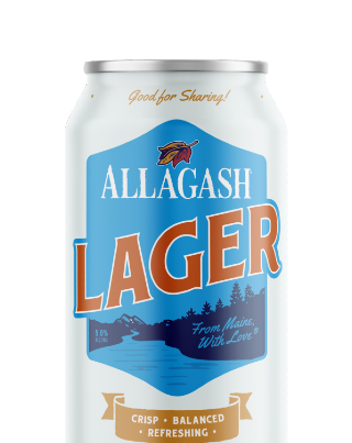 Allagash Lager is a crisp, classic, and refreshing taste of lager.