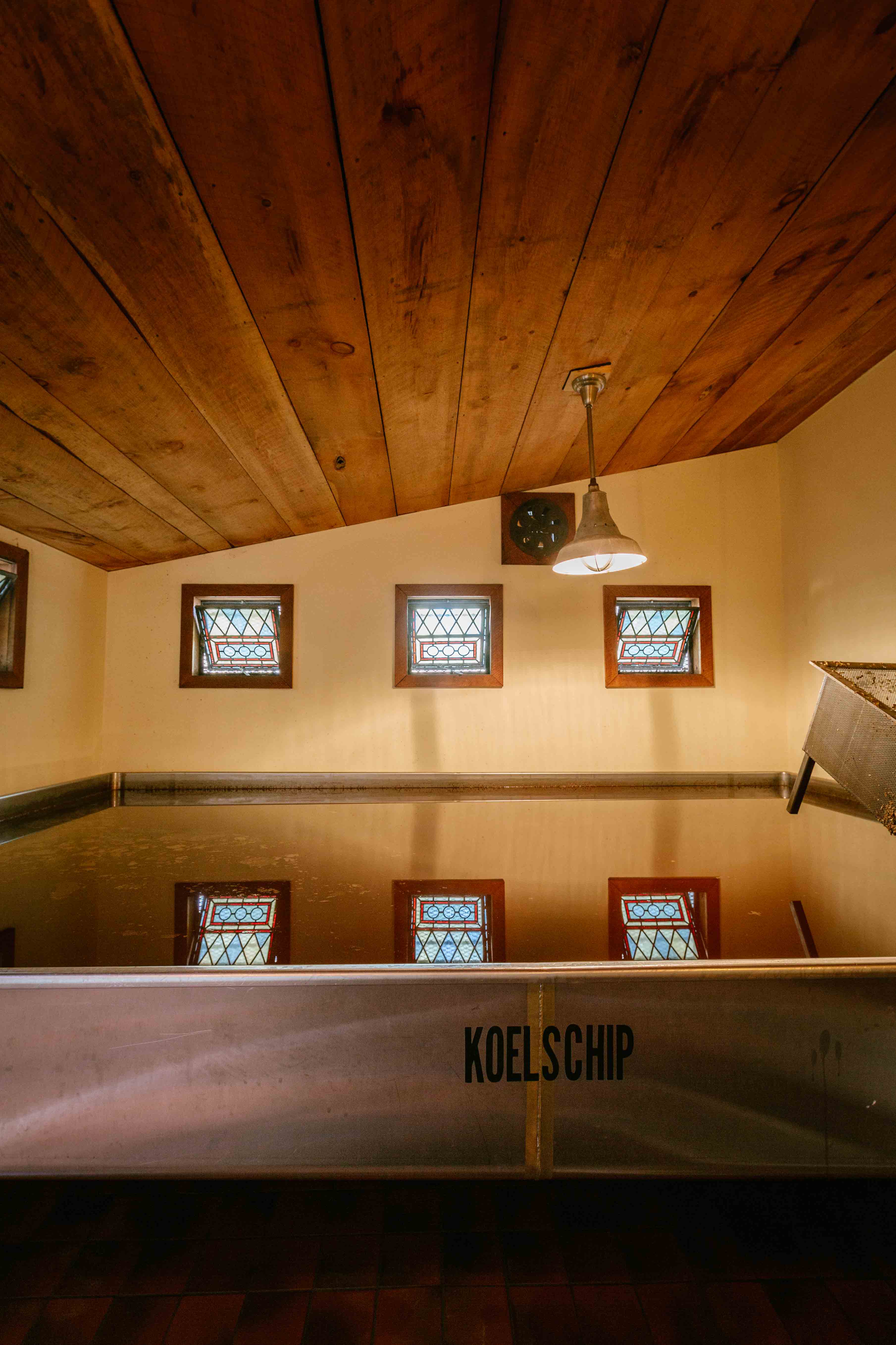 The coolship itself