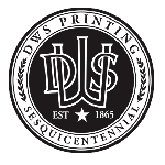 DWS Printing Logo
