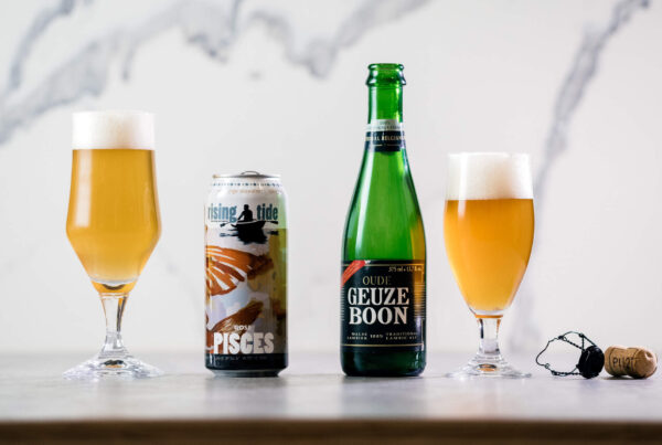 A gueuze and a gose for compariso