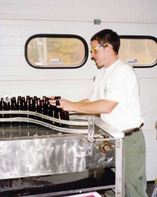 early picture of Allagash Brewmaster Jason Perkins