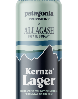 Allagash x Patagonia Provisions 16 oz. can of Kernza Lager