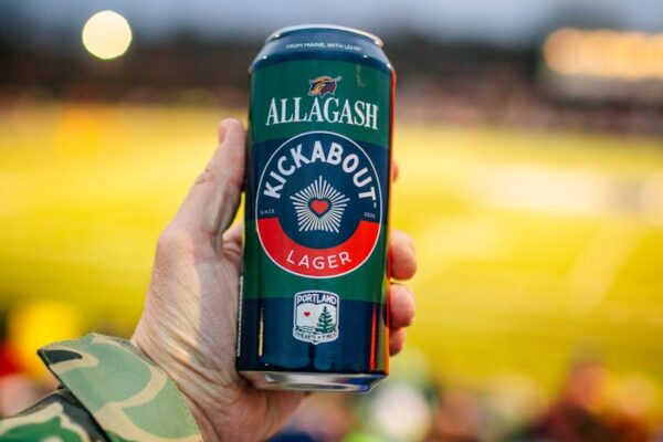 Allagash Kickabout lager - Hearts of Pine collaboration beer