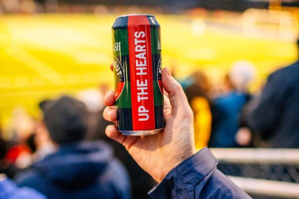 Allagash Kickabout lager - Hearts of Pine collaboration beer