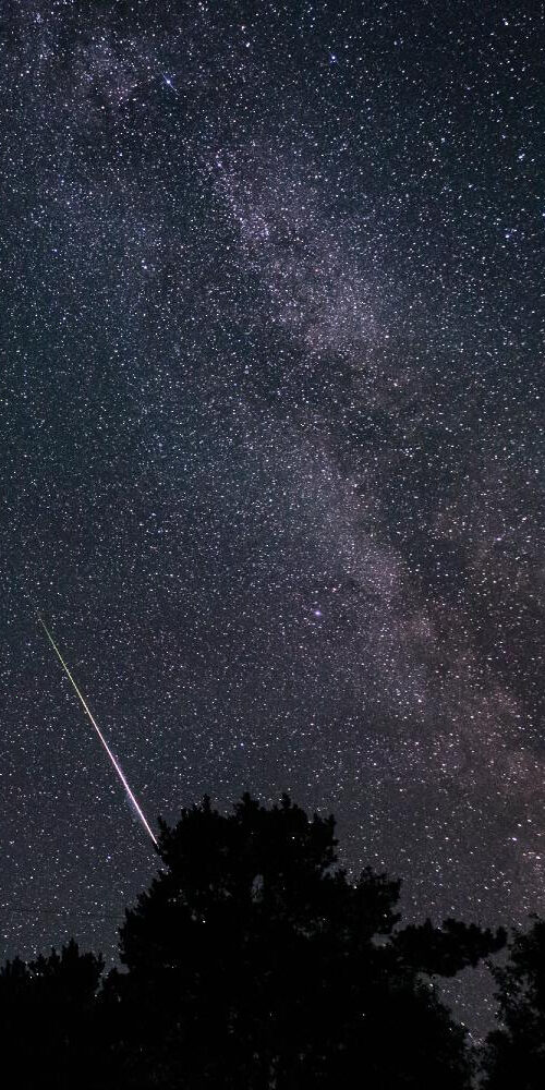 Maine night sky and stars