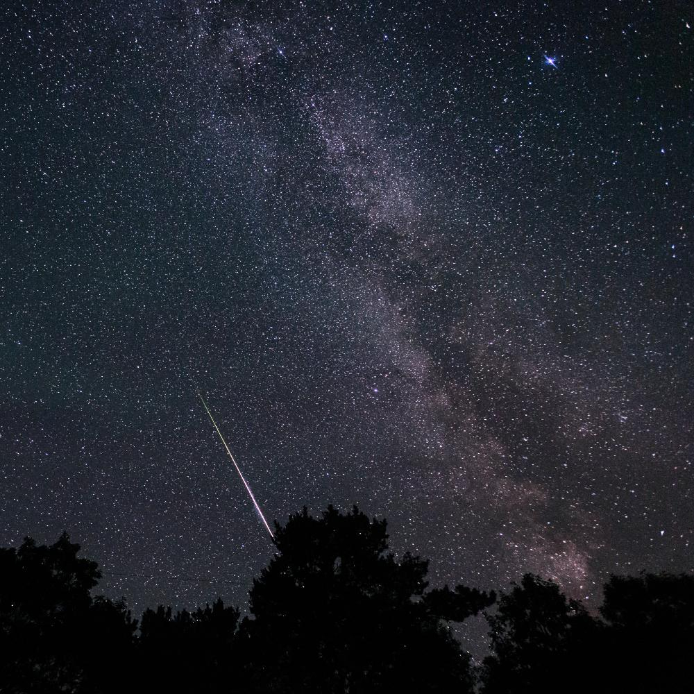 Maine night sky and stars