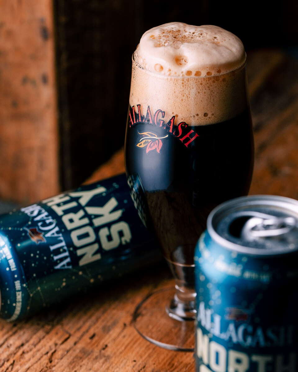 A pour of Allagash North Sky Stout