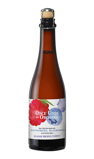 Once Upon an Orchard with raspberries, blueberries, and vanilla bean