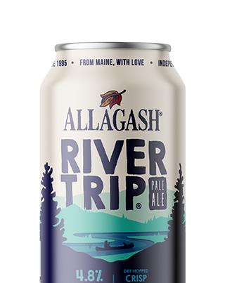 Allagash River Trip 12 oz. can that's perfect for, well... a river trip.