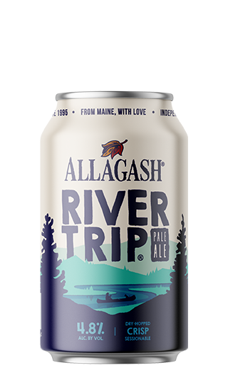 Allagash River Trip 12 oz. can that's perfect for, well... a river trip.