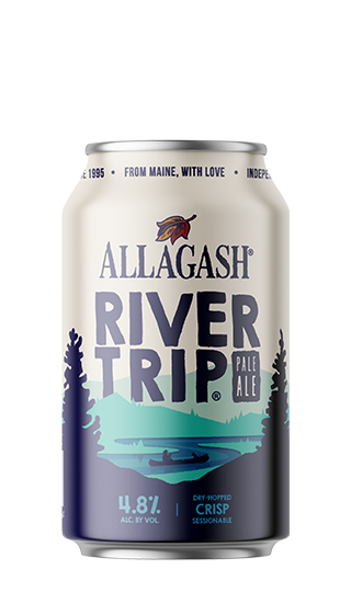 Allagash River Trip 12 oz. can that's perfect for, well... a river trip.