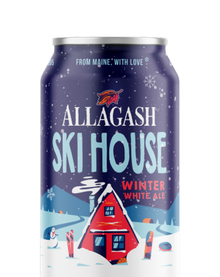 Allagash Ski House is a big and warming wheat beer with just a hint of ginger added.