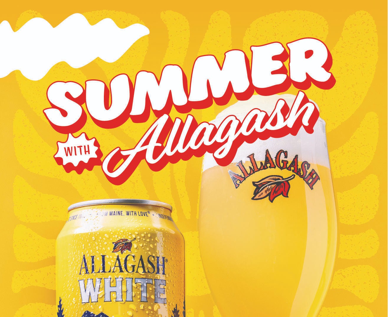 Summer With Allagash header for the sweepstakes - Oh Yeah!