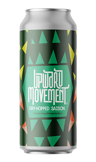 Allagash Upward Movement is a dry-hopped saison brewed by our Pink Boots team to benefit the Pink Boots Society.