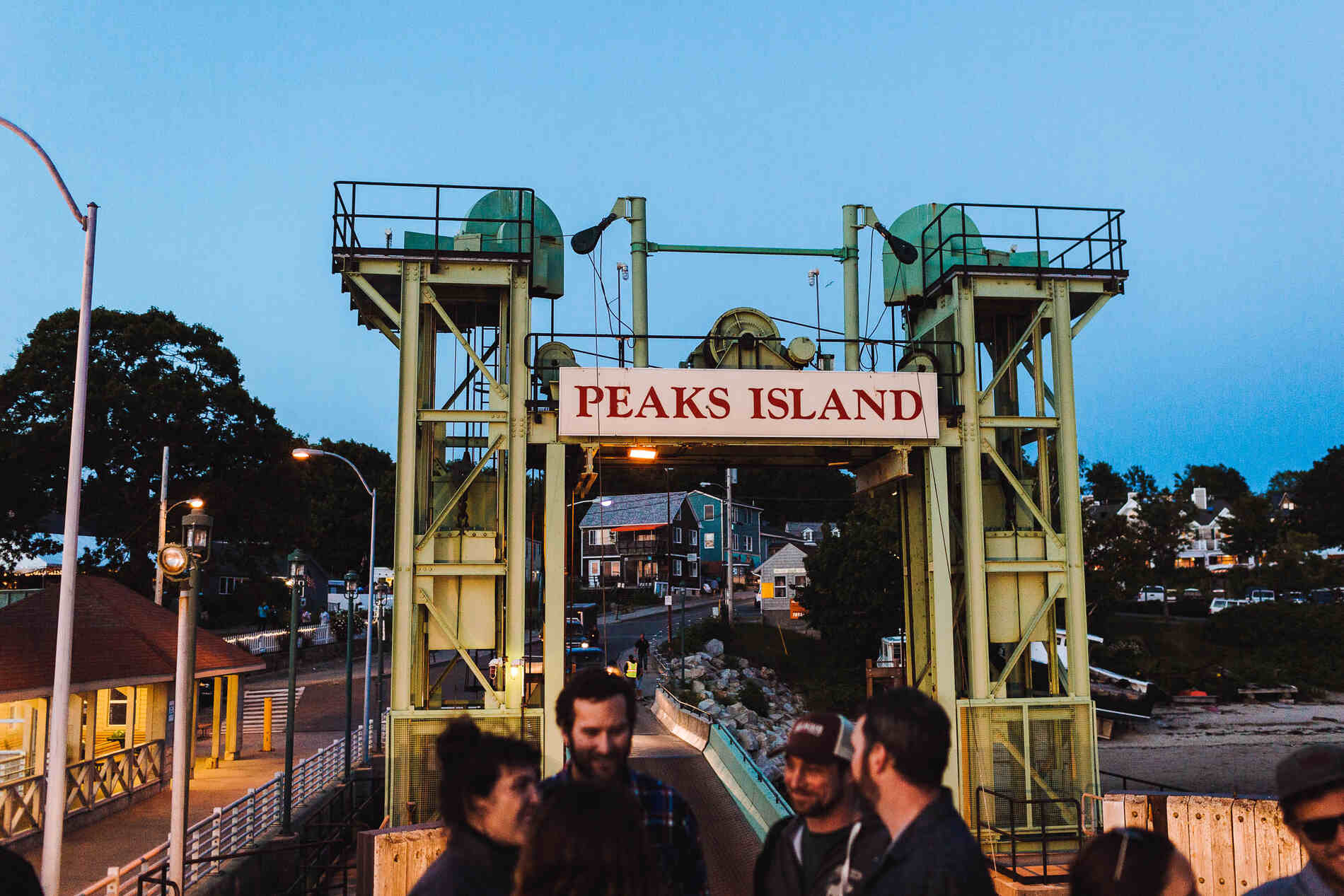 The Peaks Island ferry is a wonderful place to have a can of Allagash White.