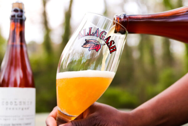 Allagash Coolship Resurgam is a delightfully nuanced spontaneous beer - golden in color.