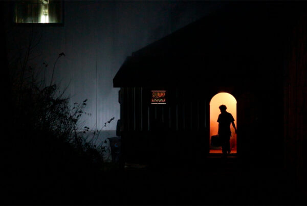 A look at the Allagash Coolship at night